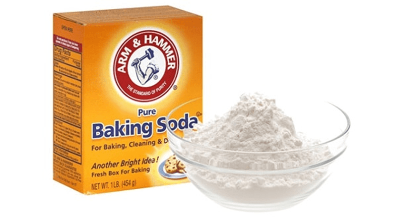 Sử dụng baking soda và dầu ăn