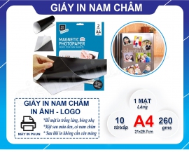 Giấy in ảnh nam châm - Magnetic Photo Glossy Paper 