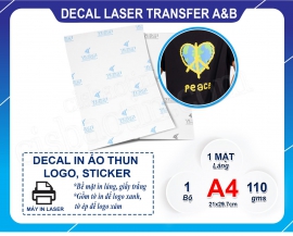 Decal Laser Transfer A&B