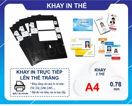 Khay in thẻ - Card PVC 