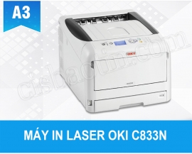 Máy in Laser OKI C833N A3