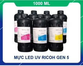 Mực LED UV Ricoh Gen 5