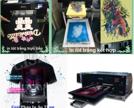Bộ máy in áo thun Pro - T-Shirt Printing